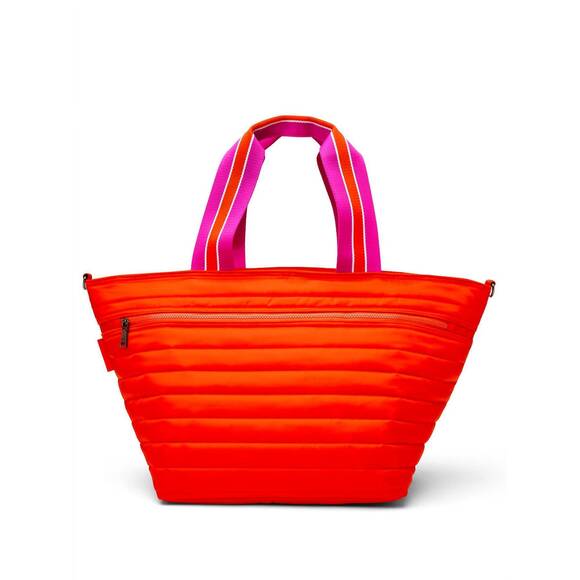 NEW THINK ROYLN women's beach bum cooler mini bag in tangerine - Picture 3 of 4
